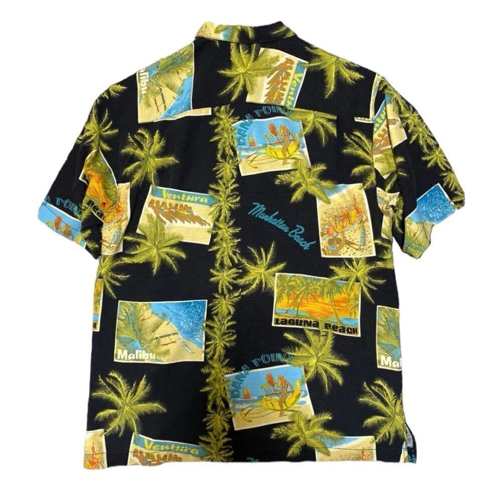 Tommy Bahama California Beach Surf Silk Shirt - Picture 8 of 8